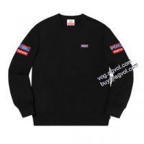 追跡付/関税無 2026秋冬 シュプリーム SUPREME Supreme x Honda x Fox Racing Crewneck シュプリーム偽物ブランド プルオーバーパーカー 2色可選
