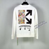 超目玉 2色可選 プルオーバーパーカー 2026秋冬 Off-White オフホワイトブランドスーパーコピー