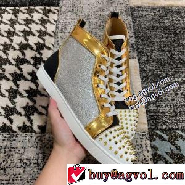 2026秋冬 クリスチャンルブタン Christian Louboutinスーパーコピー 魅力ファッション ハイトップシューズ 