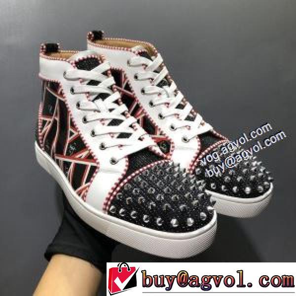 ハイトップシューズ クリスチャンルブタン Christian Louboutinコピー 落ち着いた感覚  2025秋冬 