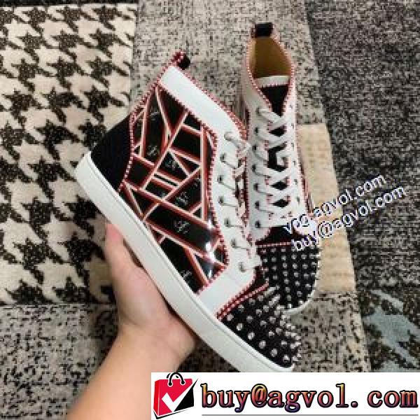コスパ最高のプライス 2026秋冬 ハイトップシューズ クリスチャンルブタン Christian Louboutinコピー