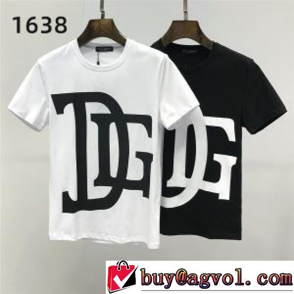 ファション性の高い 2色可選 D&G偽物ブランド 半袖シャツ 2026春夏 ドルチェ＆ガッバーナ Dolce&Gabbana 