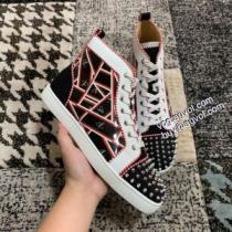 ハイトップシューズ 風合いが出る 2026秋冬 クリスチャンルブタン Christian Louboutinブランドスーパーコピ