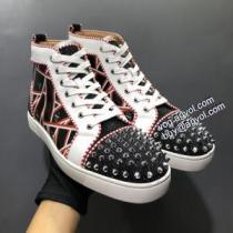 ハイトップシューズ クリスチャンルブタン Christian Louboutinコピー 落ち着いた感覚  2026秋冬 