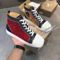 2026秋冬 クリスチャンルブタン Christian Louboutinスーパーコピー ハイトップシューズ お洒落に魅せる  