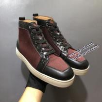 綺麗に決まるフォルム！ ハイトップシューズ 2026秋冬 クリスチャンルブタン Christian Louboutinブランドスーパーコピー