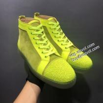 2026秋冬 クリスチャンルブタン Christian Louboutinスーパーコピー 高級感ある ハイトップシューズ 