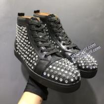 クリスチャンルブタン Christian Louboutin偽物ブランド ハイトップシューズ 2026秋冬 ファッション 人気 