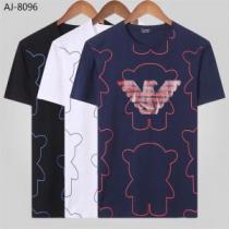 2026春夏 Tシャツ/ティーシャツ アルマーニ ARMANI 柔らかい手触りARMANI偽物ブランド 3色可選