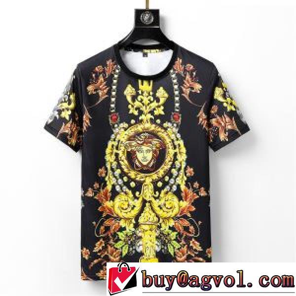 ファション性の高い 半袖シャツ VERSACEブランド コピー2026春夏 ヴェルサーチVERSACE