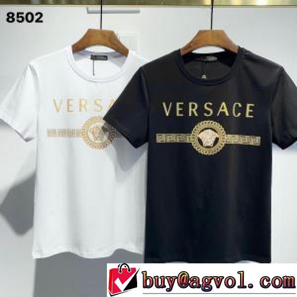 2026春夏 VERSACEブランド コピー 半袖シャツ ヴェルサーチVERSACE 2色可選 高級感ある