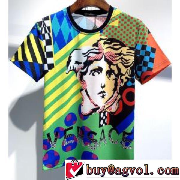 VERSACEコピーブランド偽物 通販 半袖シャツ ヴェルサーチVERSACE 2025春夏 サイズ豊富