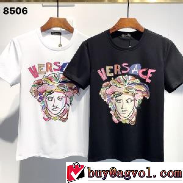 2026春夏 半袖シャツ ヴェルサーチVERSACE 2色可選 今買い◎得 VERSACEスーパーコピー