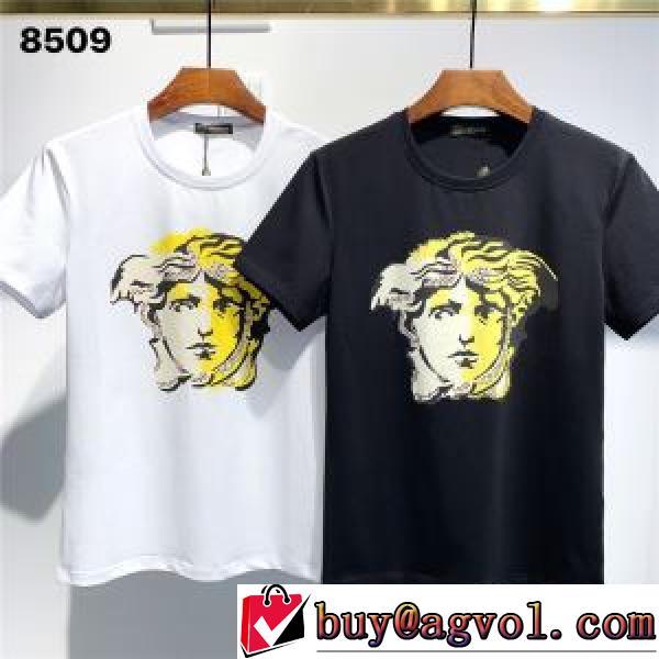 2色可選 半袖シャツ ヴェルサーチVERSACE 2025春夏 ヴェルサーチコピー偽物ブランド 上品上質