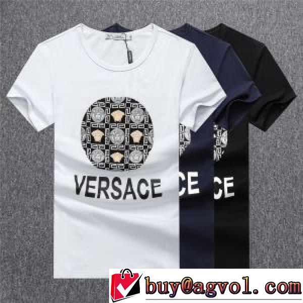 3色可選 半袖シャツ ヴェルサーチVERSACE 最安値に挑戦 2026春夏 VERSACEコピーブランド