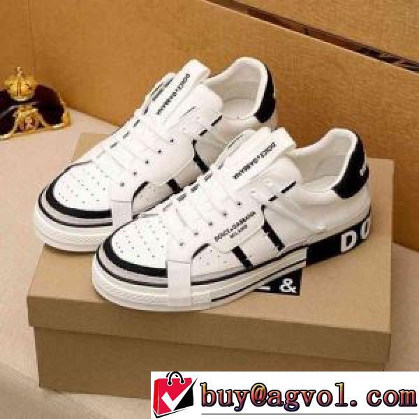 今買い◎得 ドルチェ＆ガッバーナ Dolce&Gabbana 3色可選 カジュアルシューズ 2026春夏 D&Gスーパーコピー 激安 