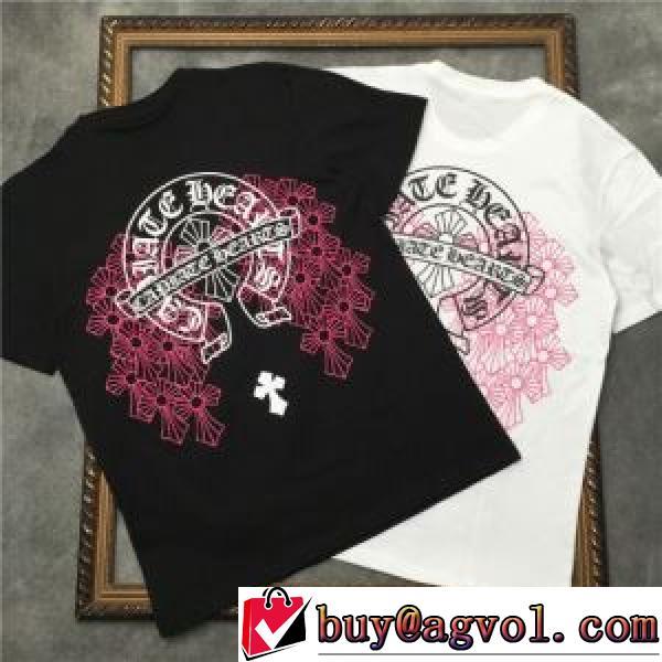 2色可選 クロムハーツ CHROME HEARTS 半袖Tシャツ 2025春夏 希少価値大！クロムハーツブランド 偽物 通販