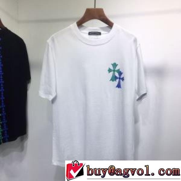 クロムハーツ CHROME HEARTS 2026春夏 CHROME HEARTS偽物ブランド 2色可選 落ち着いた感覚 半袖Tシャツ