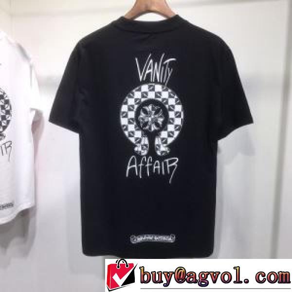 風合いが出る 3色可選 半袖Tシャツ クロムハーツ CHROME HEARTS 2026春夏 クロムハーツスーパーコピー 激安 