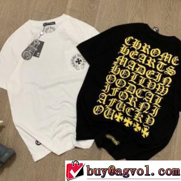 2026春夏 クロムハーツ CHROME HEARTS 個性的 クロムハーツブランド 偽物 通販 2色可選 半袖Tシャツ 