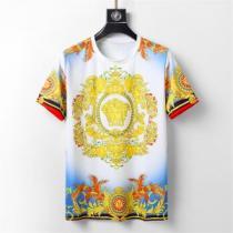半袖シャツ 2026春夏 ヴェルサーチVERSACE 風合いが出る VERSACEコピー ブランド
