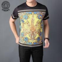 半袖シャツ 2026春夏 海外セレブ愛用 ヴェルサーチコピー ヴェルサーチVERSACE