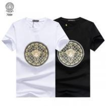 ヴェルサーチVERSACE 半袖シャツ 人気販売中 2色可選 VERSACE偽物ブランド 2025春夏