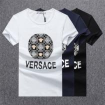 3色可選 半袖シャツ ヴェルサーチVERSACE 最安値に挑戦 2026春夏 VERSACEコピーブランド