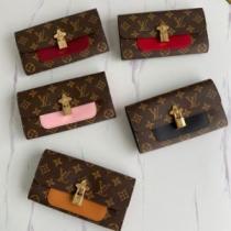 スタイリッシュな印象 ルイ ヴィトン LOUIS VUITTON 4色可選 2026春夏 ルイ ヴィトン偽物ブランド レディース財布 .108.