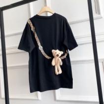 2色可選 ルイ ヴィトンLOUIS VUITTON 半袖シャツ 首胸ロゴ...