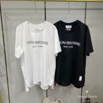 2色可選 トムブラウン THOM BROWNE 半袖シャツ 2026春夏 スタイリッシュな印象 THOM BROWNE偽物ブランド 