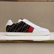 耐久性のある 2色可選 フェンディ FENDI フェンディ偽物ブランド 2026春夏 カジュアルシューズ 