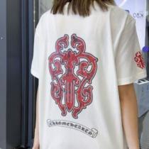 人気新品★超特価★ クロムハーツ CHROME HEARTS 2026春夏 半袖Tシャツ CHROME HEARTS偽物ブランド 2色可選 