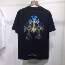 2026春夏 CHROME HEARTSブランド 偽物 通販 スタイリッシュな印象 クロムハーツ CHROME HEARTS 半袖Tシャツ 2色可選