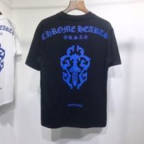 CHROME HEARTSブランド 偽物 通販 クロムハーツ CHROME HEARTS 高級感ある 2色可選 半袖Tシャツ 2026春夏