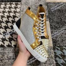 個性的なデザ ハイトップシューズ 2026秋冬 クリスチャンルブタン Christian Louboutinブランド 偽物 通販