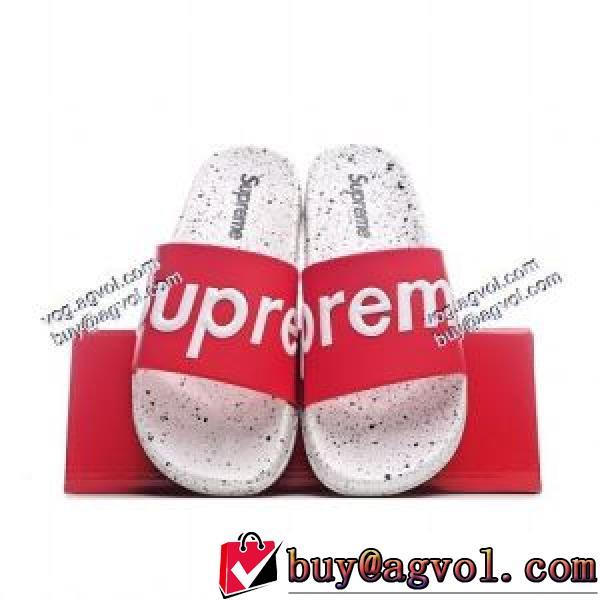 シュプリーム 2026 耐久性のある Supreme suprize design シュプリームコピーブランド サンダル 2色可選 コンフォートサンダル