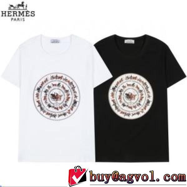 2色可選 HERMESブランド 偽物 通販 半袖シャツ 2026春夏 上質 大人気！エルメス HERMES 