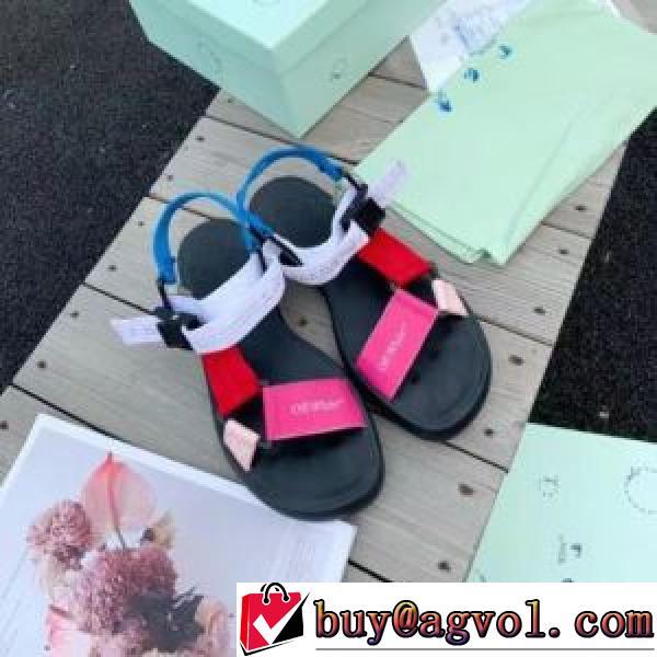 2026春夏  OFF-WHITE オフホワイトブランド コピー   4色可選   Off-White オフホワイト  サンダル   上質 大人気！