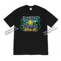 シュプリーム SUPREMEスーパーコピー 激安 存在感◎ 2026春夏 Supreme Week 1 Crest Tee 半袖Tシャツ 3色可選