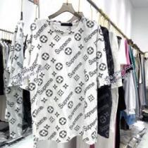 贈り物にも◎ Louis Vuitto LV & SUPREME 偽物ブランド 半袖Tシャツ シュプリーム SUPREME 2026春夏 3色可選
