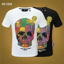 2026春夏  大人気☆NEW!!   PHILIPP PLEINブランド コピー  半袖シャツ 2色可選  フィリッププレイン PHILIPP PLEIN
