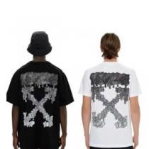 OFF-WHITE オフホワイトコピー    半袖シャツ   ファッショ...