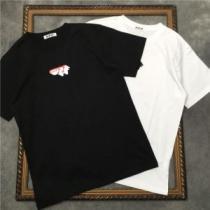 2色可選   半袖シャツ   格安！    OFF-WHITE オフホワ...