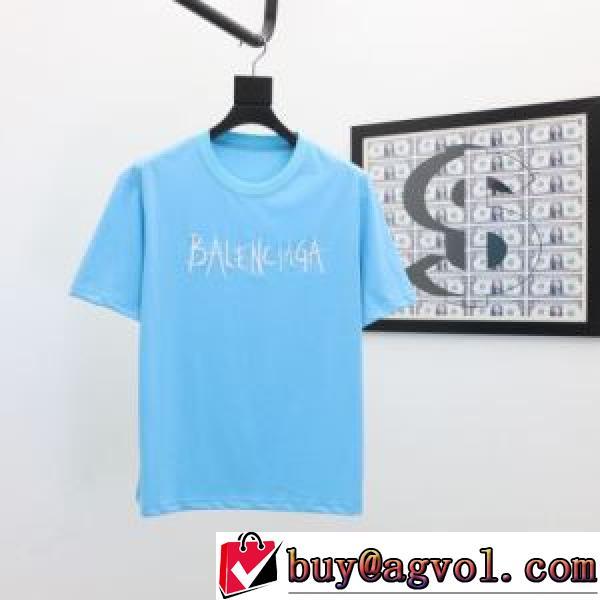 バレンシアガ BALENCIAGA 2026春夏 2色可選 欧米韓流/雑誌 半袖Tシャツ BALENCIAGAスーパーコピー 激安