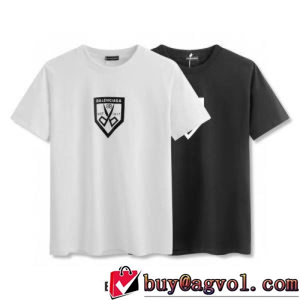 2色可選 スタイルアップ効果 半袖Tシャツ バレンシアガ BALENCIAGA 2026春夏 BALENCIAGAスーパーコピー 激安