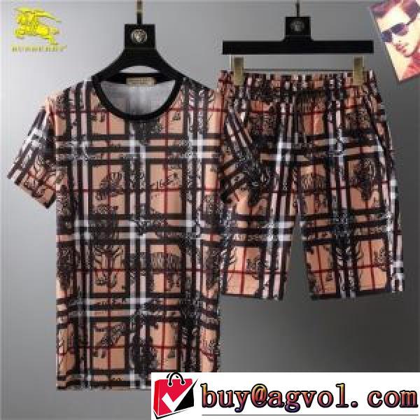BURBERRYスーパーコピー 半袖Tシャツ 上下セット ★安心★追跡付 バーバリー BURBERRY 2026春夏