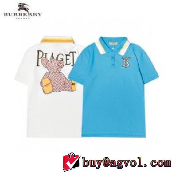 2色可選 BURBERRYブランド 偽物 通販 半袖Tシャツ ～希少 2026春夏 バーバリー BURBERRY