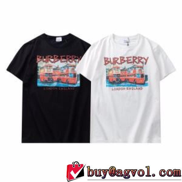 BURBERRY偽物ブランド 2026春夏 2色可選 半袖Tシャツ 超レア バーバリー BURBERRY