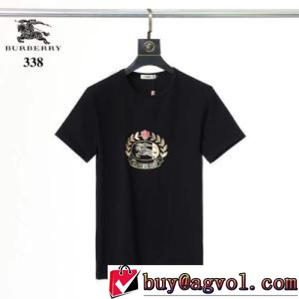 BURBERRYコピーブランド 3色可選 半袖Tシャツ 贈り物にも◎ バーバリー BURBERRY 2026春夏